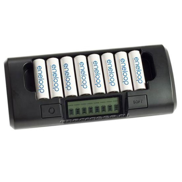 Зарядное устройство Powerex MH-C800S-E 8 AA/AAA LCD Euro