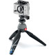 Manfrotto Міні-штатив, чорний, з адаптером кріплення для GoPro