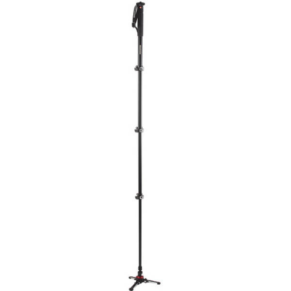 Manfrotto XPRO Відеомонопод алюм. 4секц. з FLUIDTECH базою