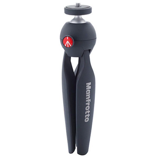 Manfrotto Міні-штатив, чорний, з універсальним затиском для смартфона