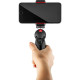 Manfrotto Міні-штатив, чорний, з універсальним затиском для смартфона