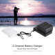 Зарядное устройство FB DC-DU-E6 DC dual slot charger