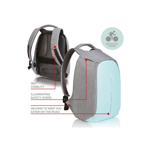 Рюкзак для ноутбука XD Design Bobby compact anti-theft mint green