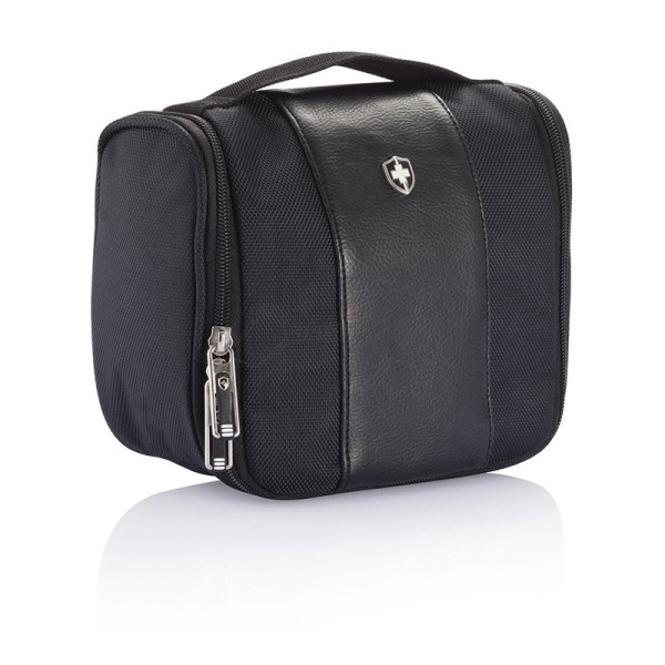 Дорожня косметичка Swiss Peak toilet bag чорна