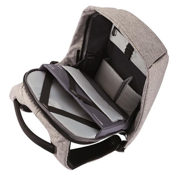 Рюкзак для ноутбука XD Design Bobby anti-theft backpack 15.6'' серый