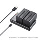 Зарядное устройство FB DC-DU-E6 DC dual slot charger
