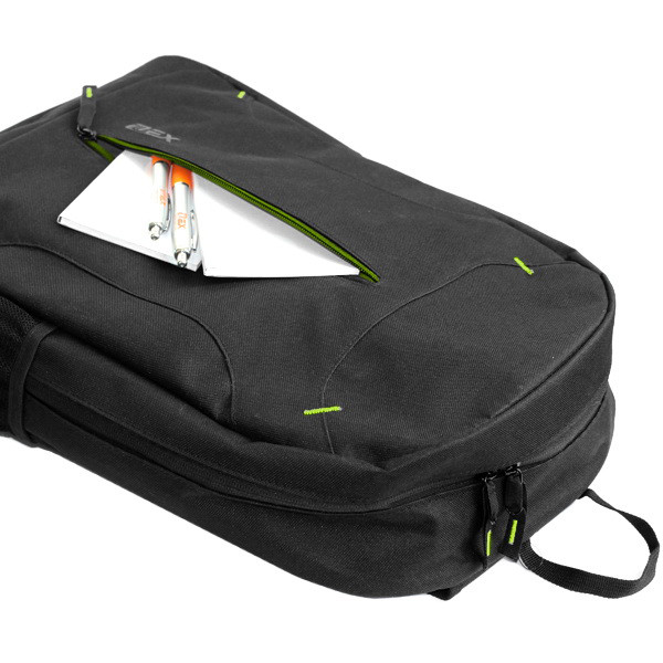 Рюкзак для ноутбука 15.6"-16" D-LEX, поліестер, чорний LX-660Р-BK