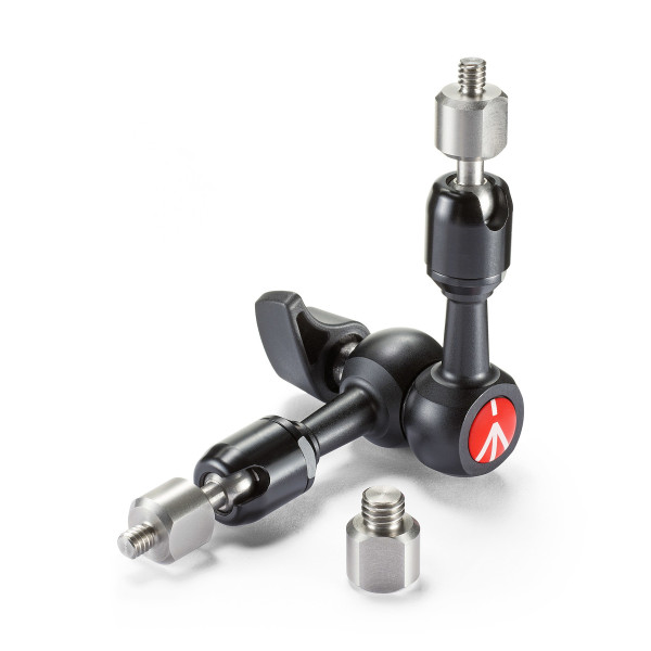 Manfrotto Кронштейн зі змінними кріпленнями 1/4” та адаптером 3/8'' Magic Arm