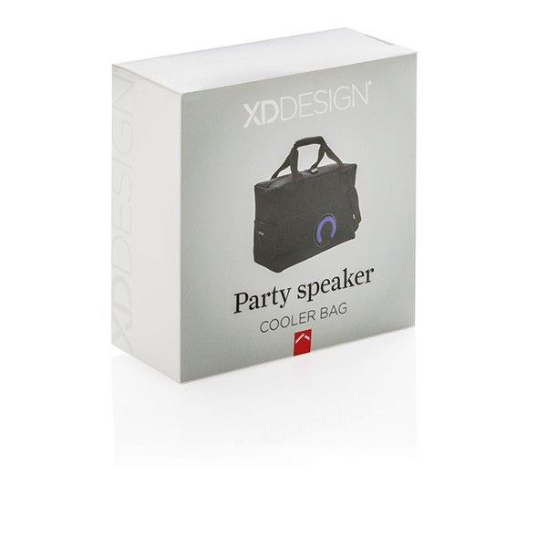 Сумка XD Design Party speaker cooler bag черная (P422.131)