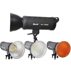Постійне світло Menik SN-2000 LED 200 Вт 5500K-3200K (фільтр)