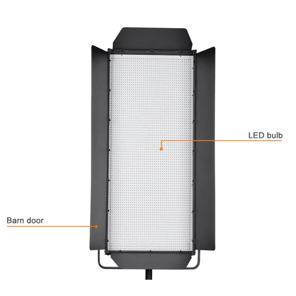 Набор LED света Tolifo GK-J-3200SS dimmable DMX512 panel control led filming light kit for Photo and Video