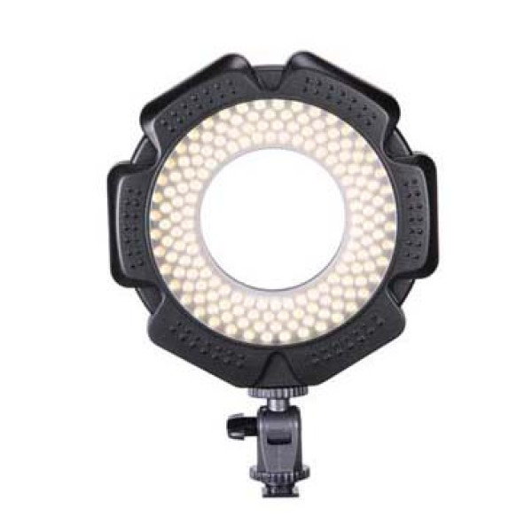 LED панель Tolifo Phantom 160 bright LEDs bi color 3200K-5600K macro ring light on camera LED light panel for Nikon Cannon camcorder