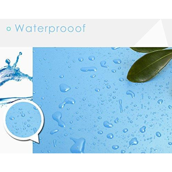 Фон для съёмки Visico PVC-7013 Blue (70x130см)