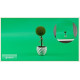 Фон хромакей Visico PVC-1020 Green (100x200см)