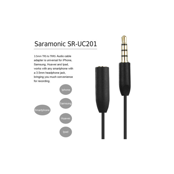 Кабель-адаптер для микрофона Saramonic SR-UC201
