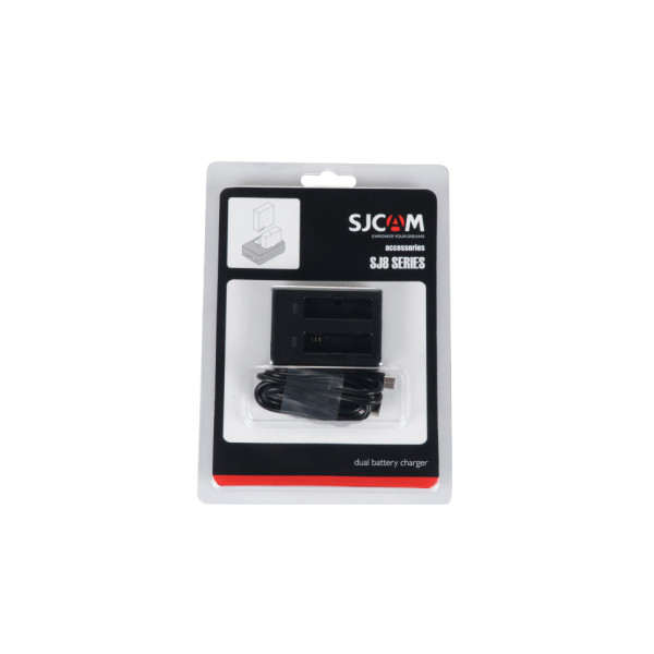 Двойное зарядное устройство для SJCAM SJ8 Pro / Plus / Air
