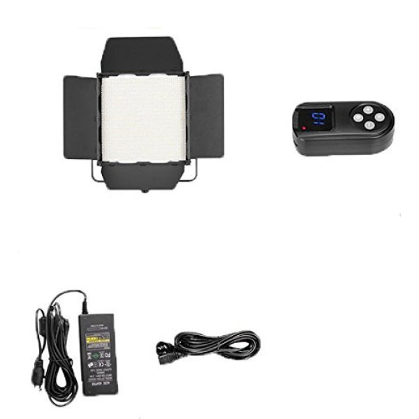 LED панель Tolifo Gi-King series 45W GK-J-1520BA DMX studio lighting led with lcd Screen for studio Ra 95
