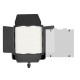 LED панель Tolifo Gi-King series 45W GK-J-1520BA DMX studio lighting led with lcd Screen for studio Ra 95