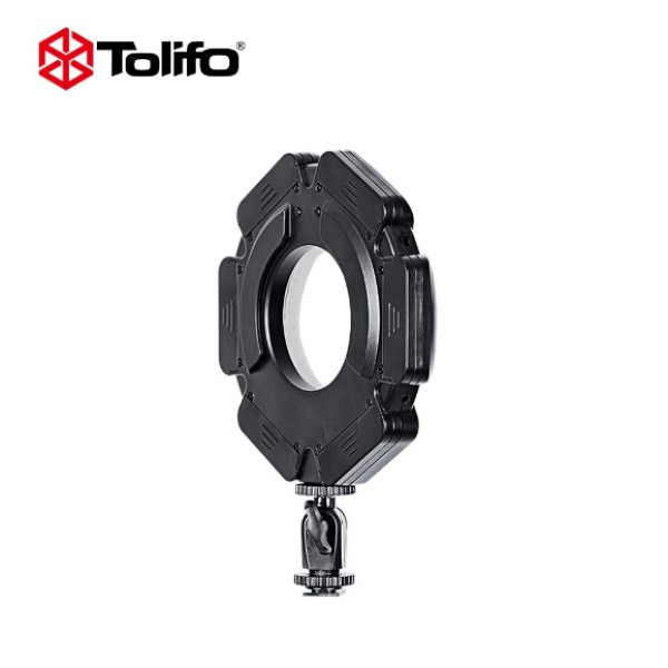 LED панель Tolifo R-160S Phantom 160 bright LEDs daylight 5600K на camera LED ring light for macro photography