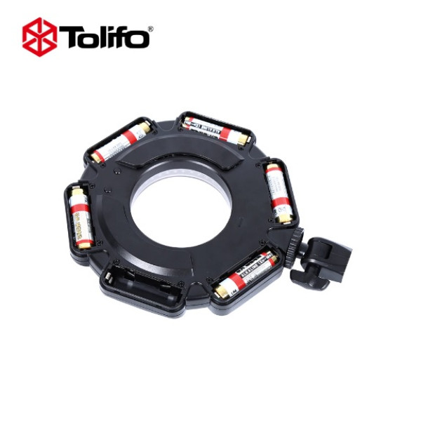 LED панель Tolifo R-160S Phantom 160 bright LEDs daylight 5600K на camera LED ring light for macro photography