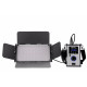 LED панель Tolifo 60 watts ultra thin CRI 98 video led lighting with C-stand and carry bag for studio GK-60S PRO