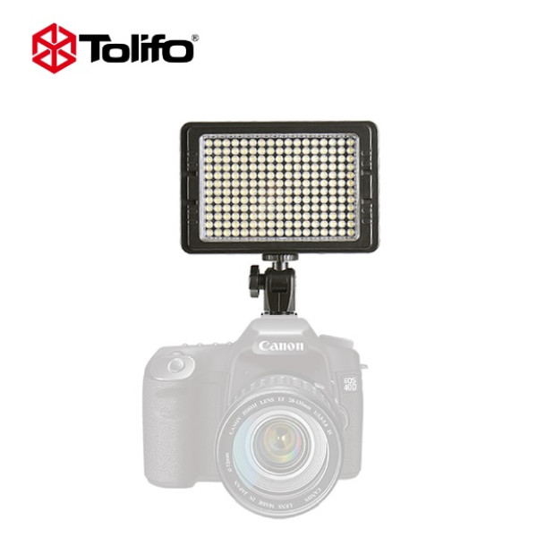 LED панель Tolifo PT-204B hot sell 204 bi-color 3200K/5600k LED light video camera for photography