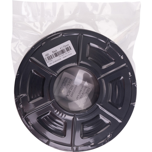 ABS-пластик PowerPlant Filament для 3D-принтера 1.75 мм 1 кг, черный