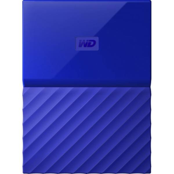 НЖМД WD 2.5 USB 3.0 1TB My Passport Blue (WDBYNN0010BBL-WESN)