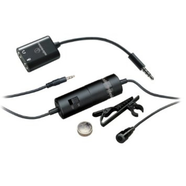 Мікрофон петличний AUDIO-TECHNICA ATR3350iS