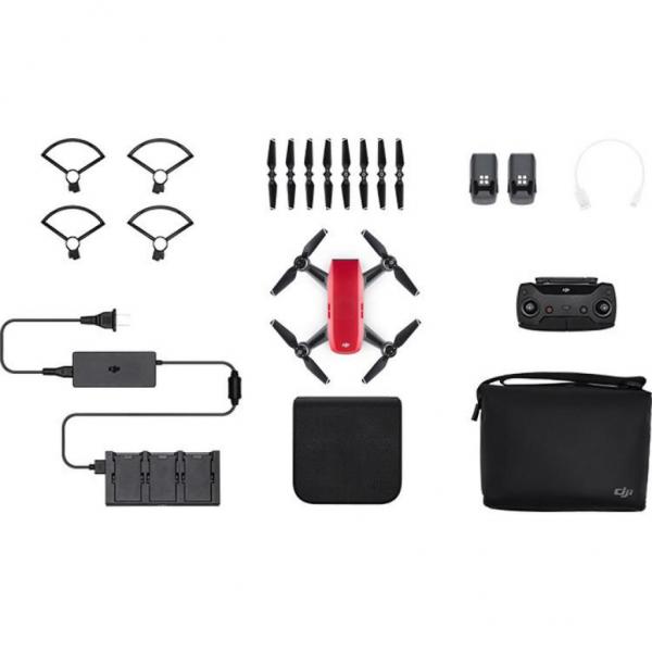 Квадрокоптер DJI Spark Fly More Combo Lava Red
