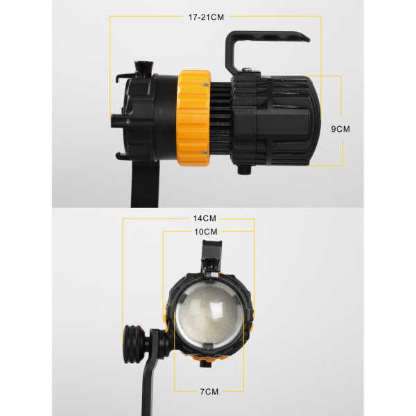 Постоянный свет Falcon P-5 LED 50W с линзой Френеля