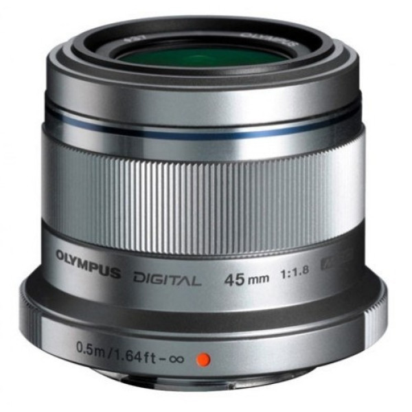 Объектив OLYMPUS ET-M4518 45 ММ 1:1.8 Silver