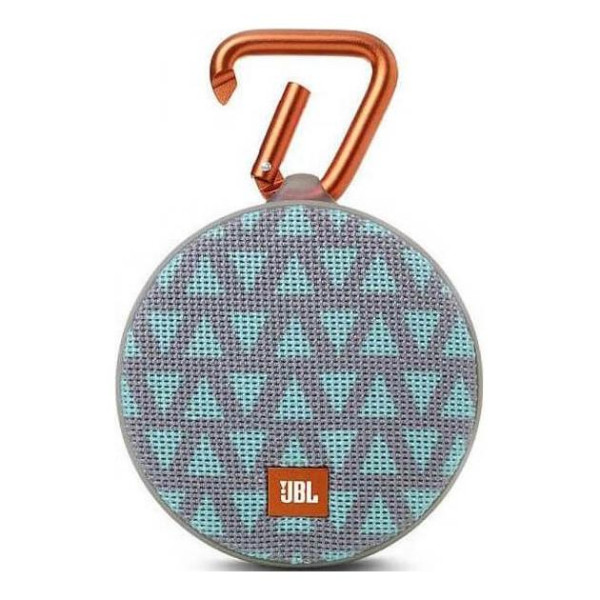 Акустика JBL Clip 2 Trio серо-голубой узор