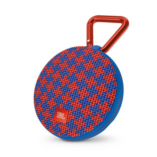 Акустика JBL Clip 2 Malta червоно-синій візерунок