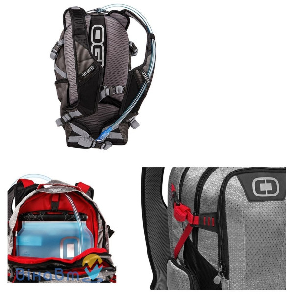 Велорюкзак, моторюкзак с гидратором OGIO Dakar 100, Chrome