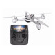 Квадрокоптер Hubsan H502S FPV c GPS монитор 4.3 белый
