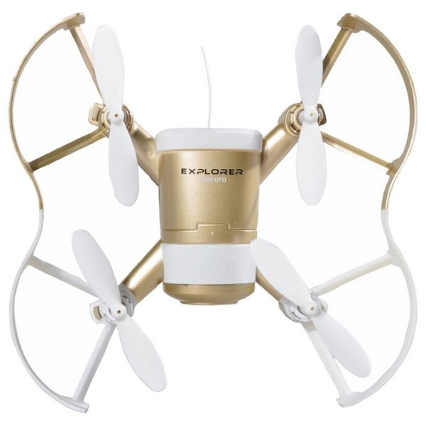 Квадрокоптер JXD 512DW 90мм WiFi камера барометр золотий