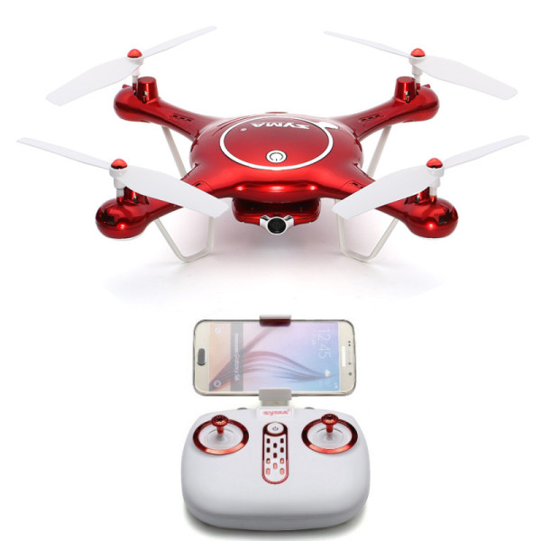 Квадрокоптер Syma X5UW 320мм HD 720p WiFi камера красный