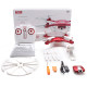 Квадрокоптер Syma X5UW 320мм HD 720p WiFi камера красный