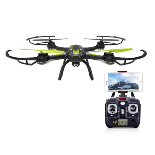 Квадрокоптер Syma X54HW 370мм HD WiFi камера черный