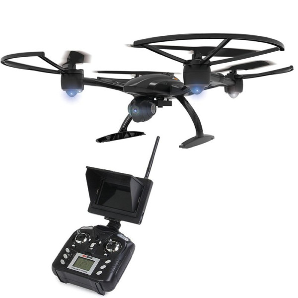 Квадрокоптер JXD 509G 316мм FPV монітор 4.3 чорний