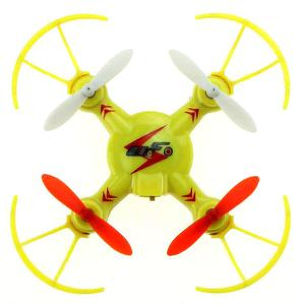 Квадрокоптер нано р/в 2.4GHz WL Toys V646-A Mini Ufo (жовтий)