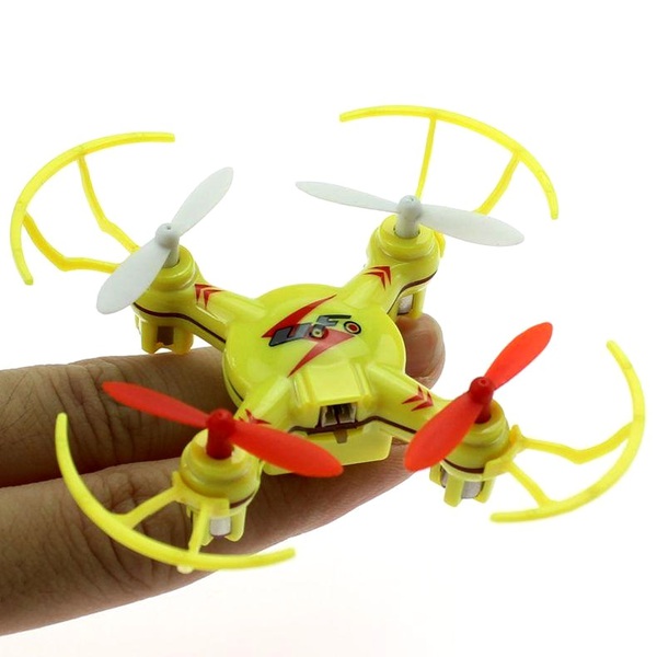 Квадрокоптер нано р/в 2.4GHz WL Toys V646-A Mini Ufo (жовтий)