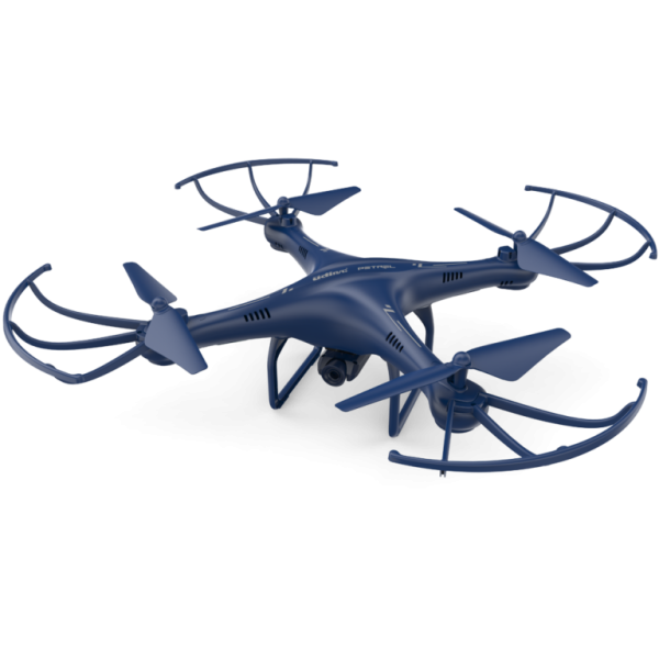 Квадрокоптер UDIRC U42W Petrel 360мм HD WiFi камера синий