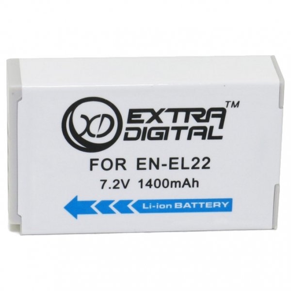 Аккумулятор ExtraDigital для Nikon EN-EL22 (1400 mAh) - BDN2683