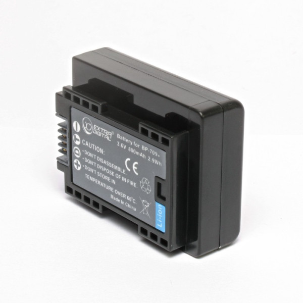 Аккумулятор ExtraDigital Canon BP-709 Chip (BDC1300)