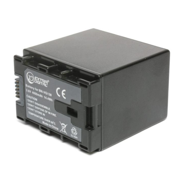 Акумулятори ExtraDigital JVC BN-VG138 (chip) (BDJ1312)