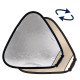 Відбивач трикутний Lastolite TriGrip 75см Sunlite/Soft Silver (3628)