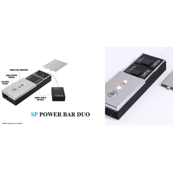 Зарядний пристрій GoPro SP POWER BAR DUO (53040)