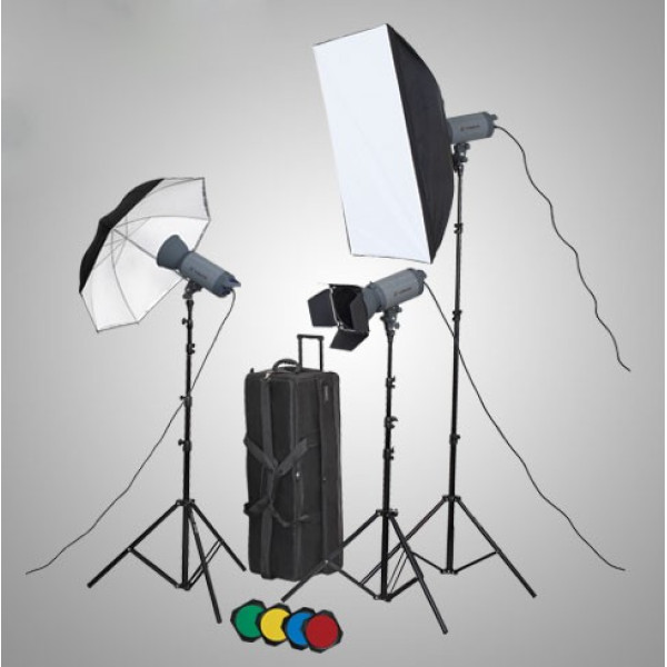 Набір студійного світла Mircopro EX 400 Novel KIT